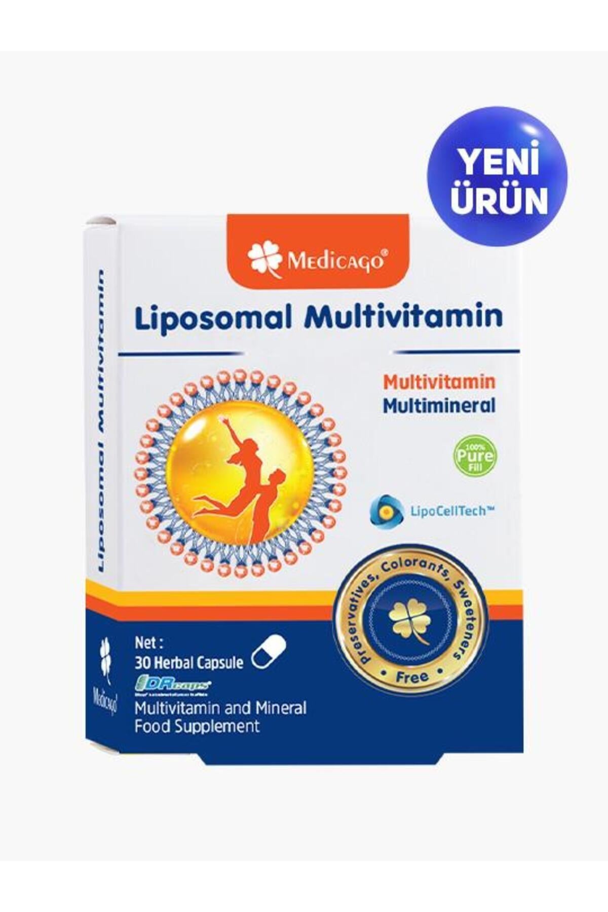 Medicago Lipozomal Multivitamin 30 Kapsül-MEDİCAGO