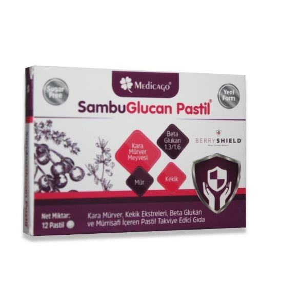 Medicago SambuGlucan 12 Pastil-MEDİCAGO