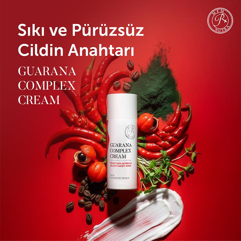 MFM COSMECEUTICALS Guarana Complex Cream - Sıkı Görünüm Destekleyici Bakım Kremi 100 ml-MFM