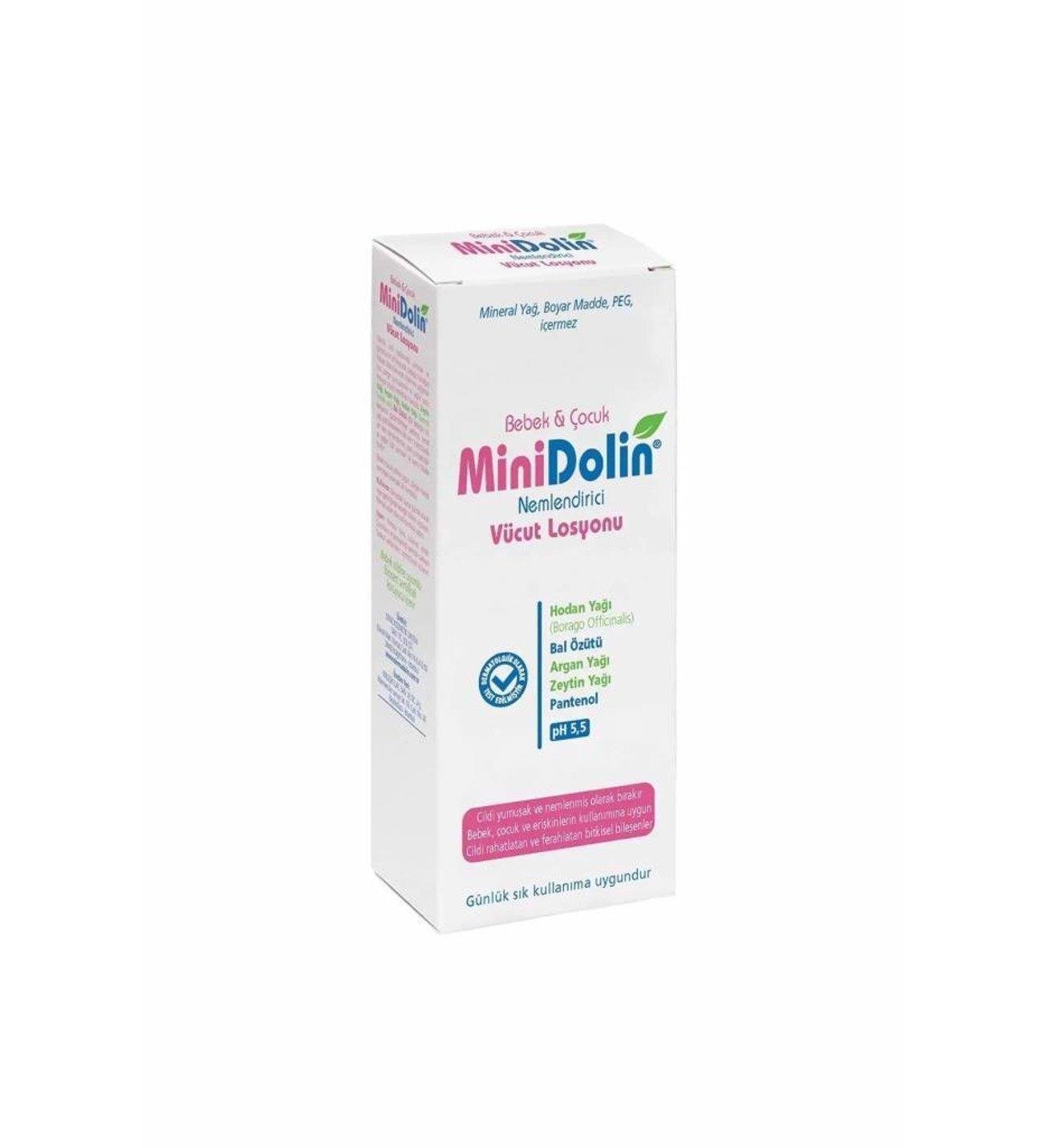 Minidolin Nemlendirici Vücut Losyonu 250ml-Dermadolin