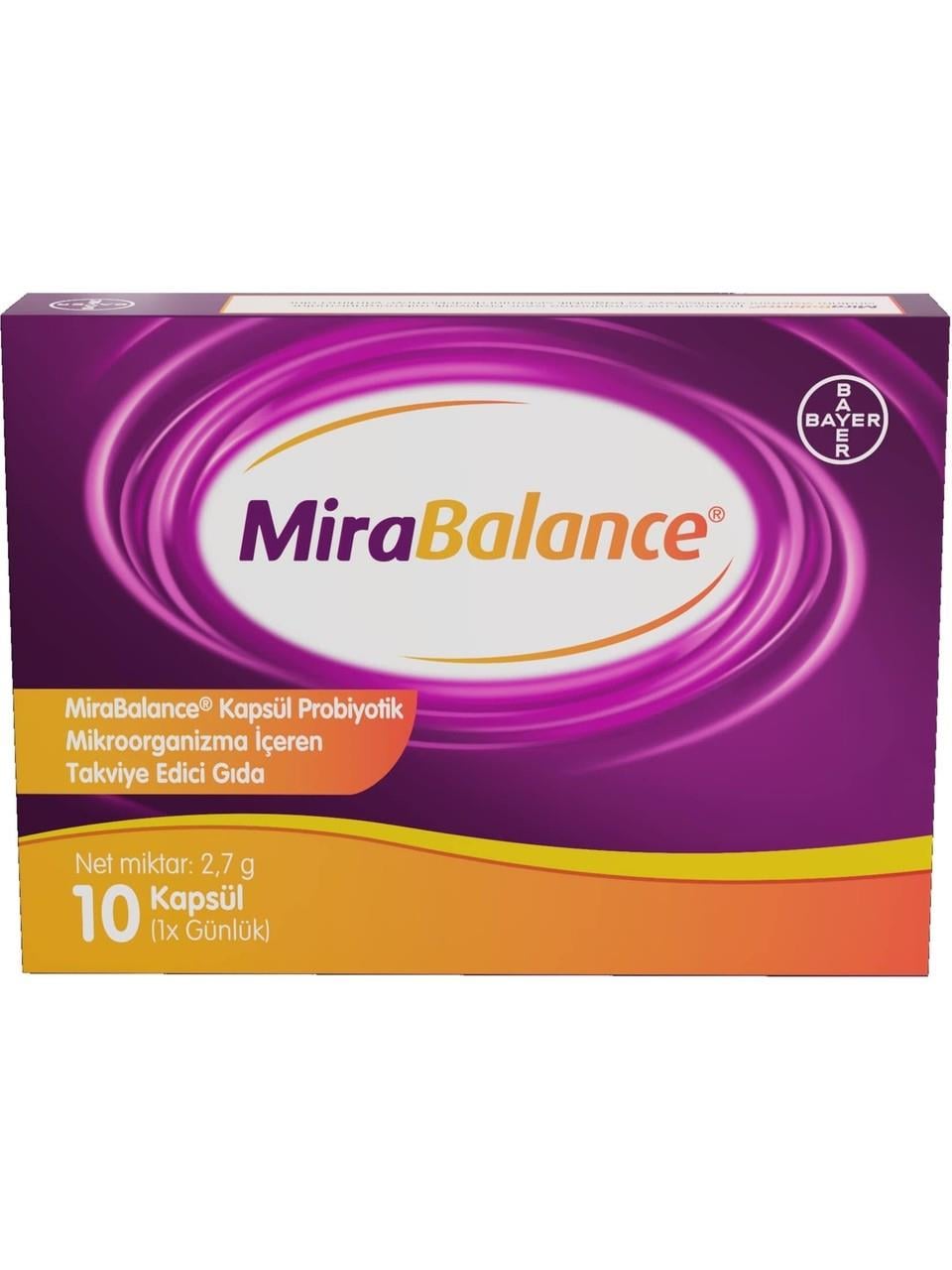 Mirabalance Probiyotik 10 Kapsül-Mirabalance