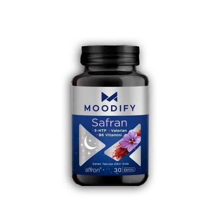 Moodify Safran 5 HTP Valerin Vitamin B6 30 Kapsül-MOODIFY