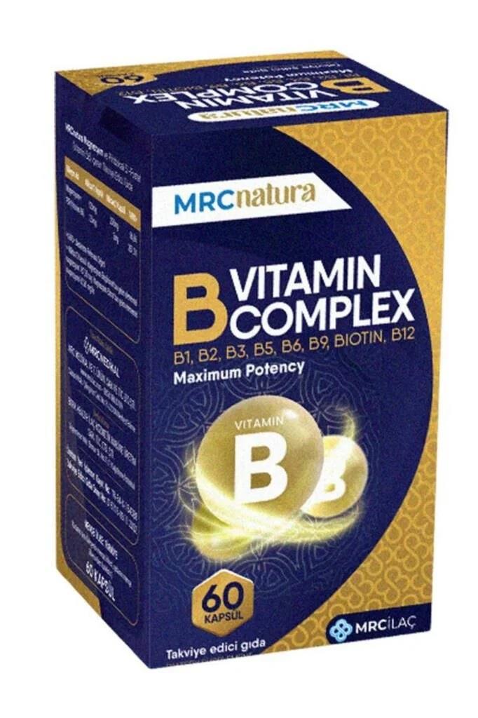 Mrc Natura B Vitamin Complex 60 Kapsül-MRC Natura