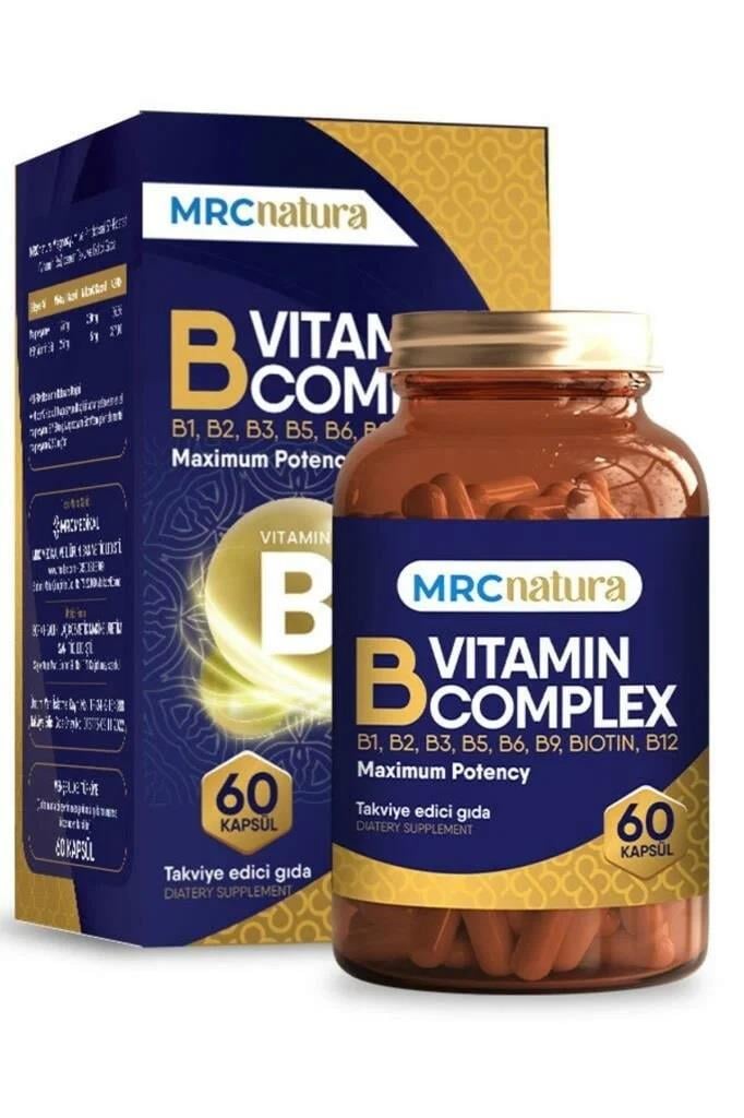 Mrc Natura B Vitamin Complex 60 Kapsül-MRC Natura