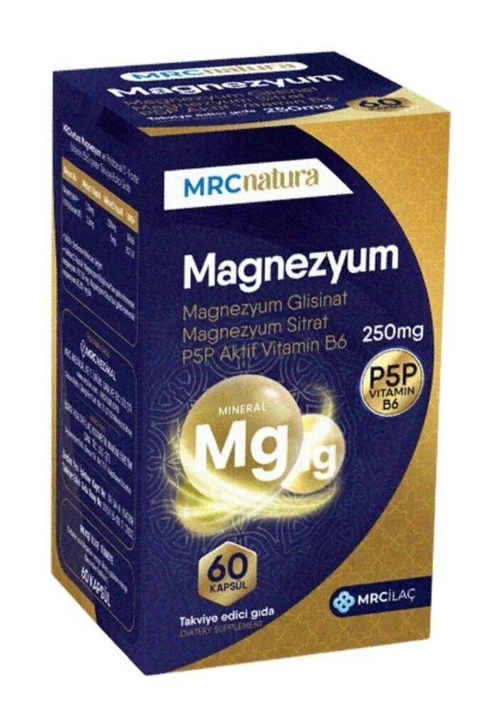 Mrc Natura Magnezyum 250 mg 60 Kapsül-MRC Natura
