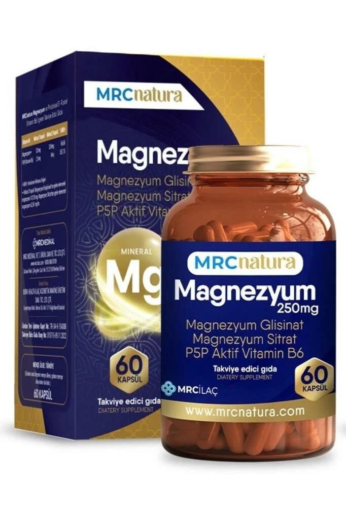 Mrc Natura Magnezyum 250 mg 60 Kapsül-MRC Natura