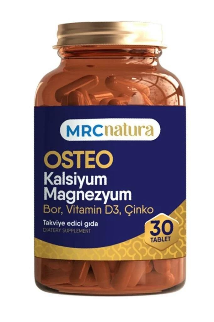 Mrc Natura Osteo Kalsiyum Magnezyum 30 Tablet-MRC Natura
