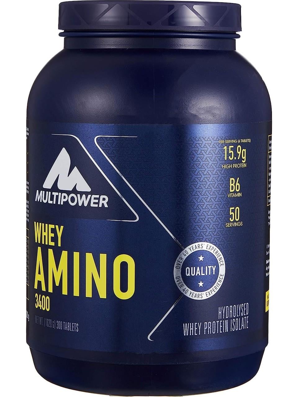 Multipower Whey Amino 3400 300 Tablet-Multipower