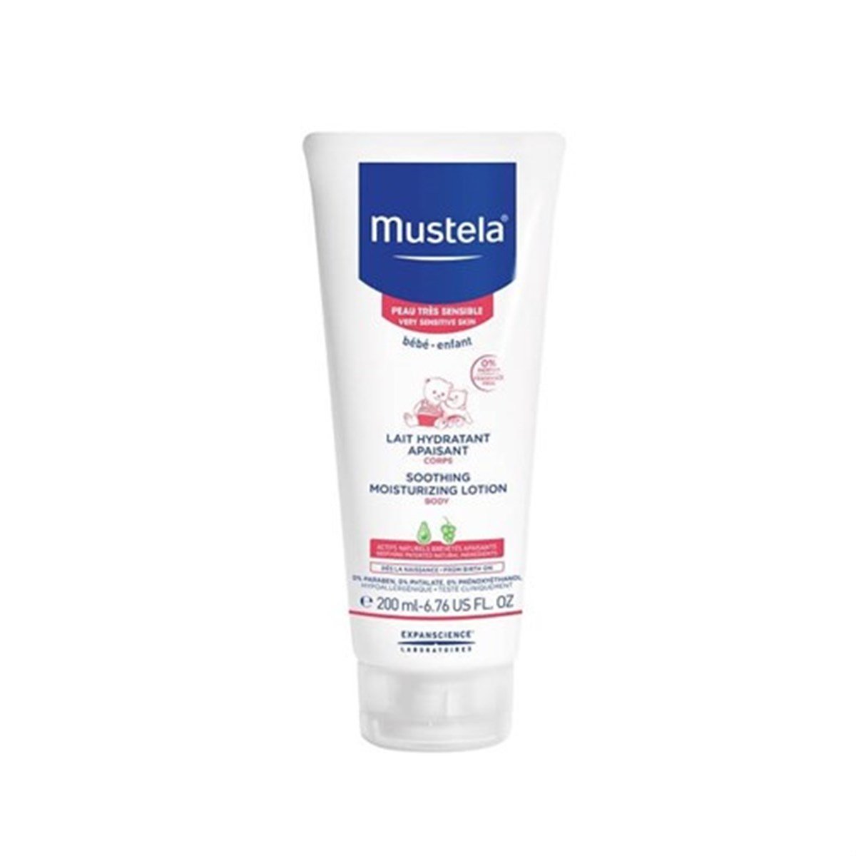 Mustela Lait Hydratant Apaisant Hassas Ciltler İçin Vücut Losyonu 200 Ml.