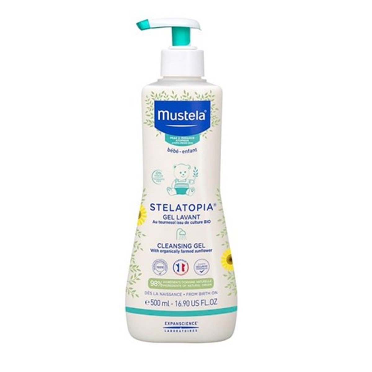 Mustela Stelatopia Cleansing jel 500 Ml