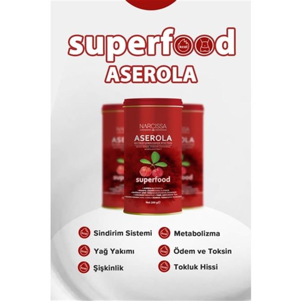 Narcissa Aserola Ekstresi Içeren Karışık Bitki Tozu