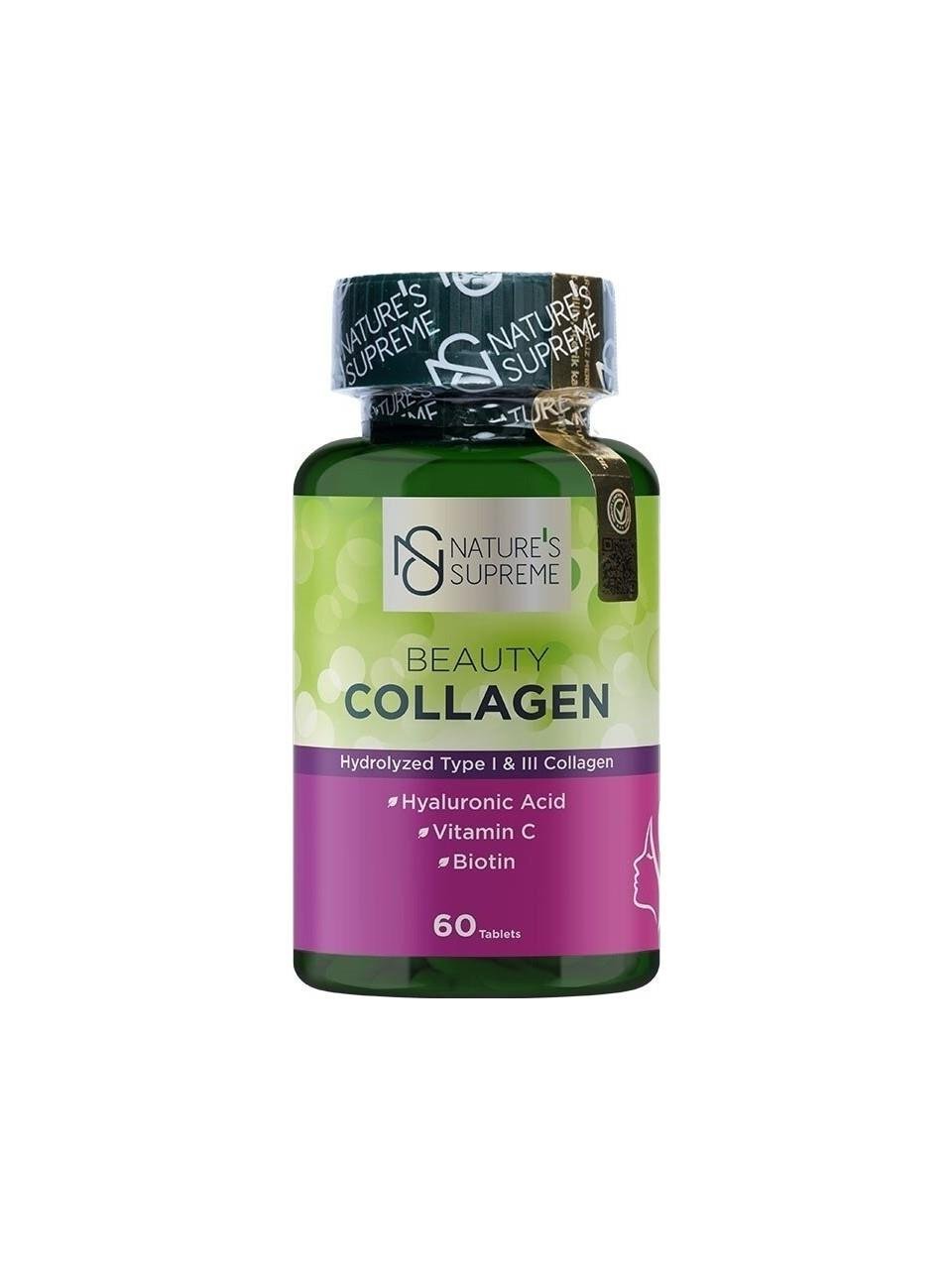 Nature's Supreme Beauty Collagen 60 Tablet-Nature's Supreme