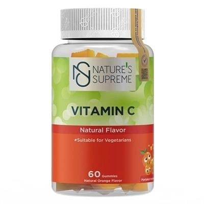 Nature's Supreme Gummies Vitamin C 60 Çiğnenebilir Form-Nature's Supreme