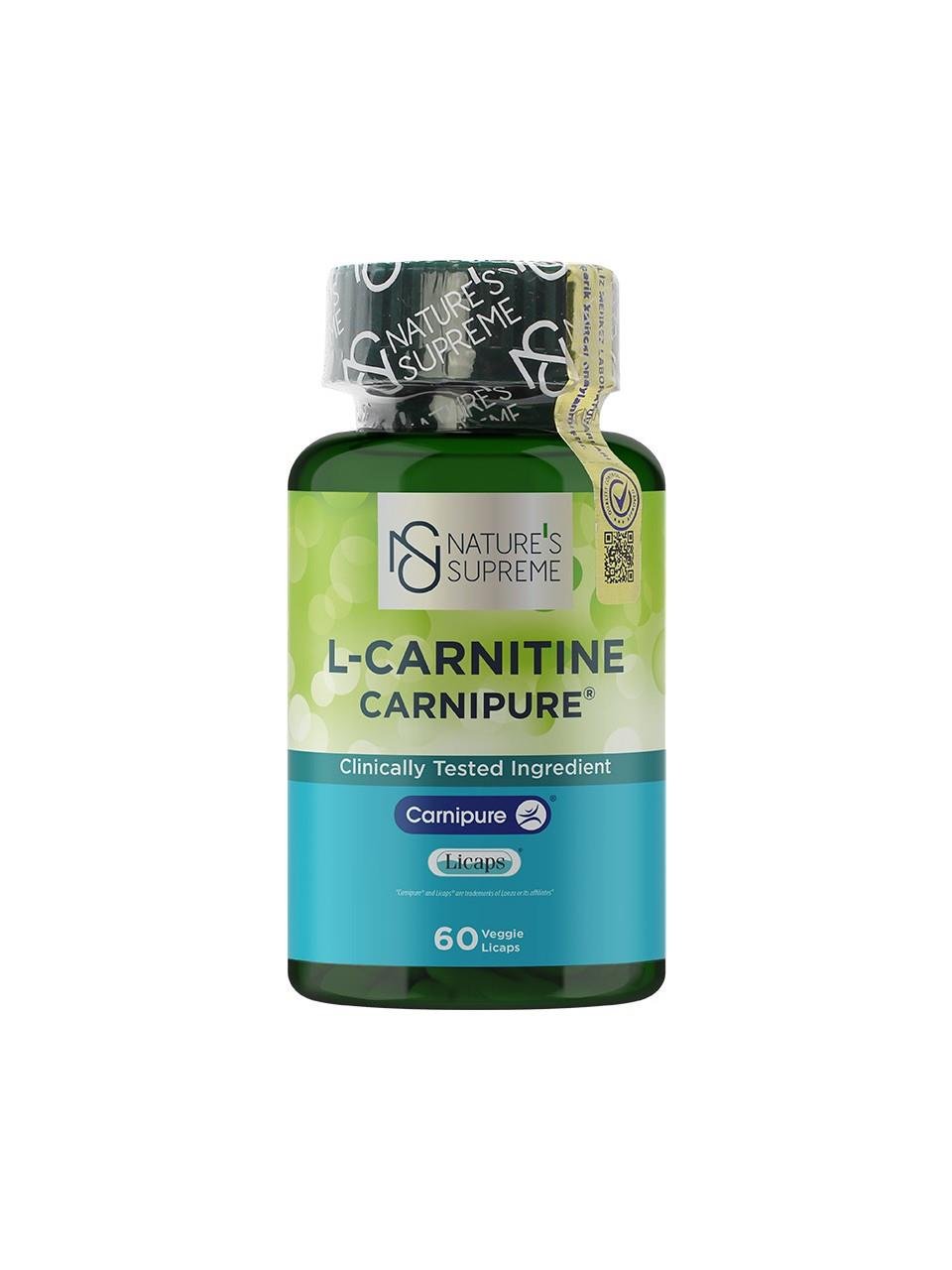 Nature's Supreme L-Carnitine Carnipure 60 Tablet-Nature's Supreme
