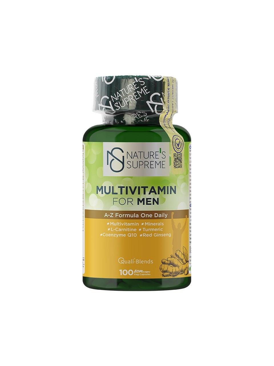 Nature's Supreme Multivitamin For Men 100 Kapsül-Nature's Supreme