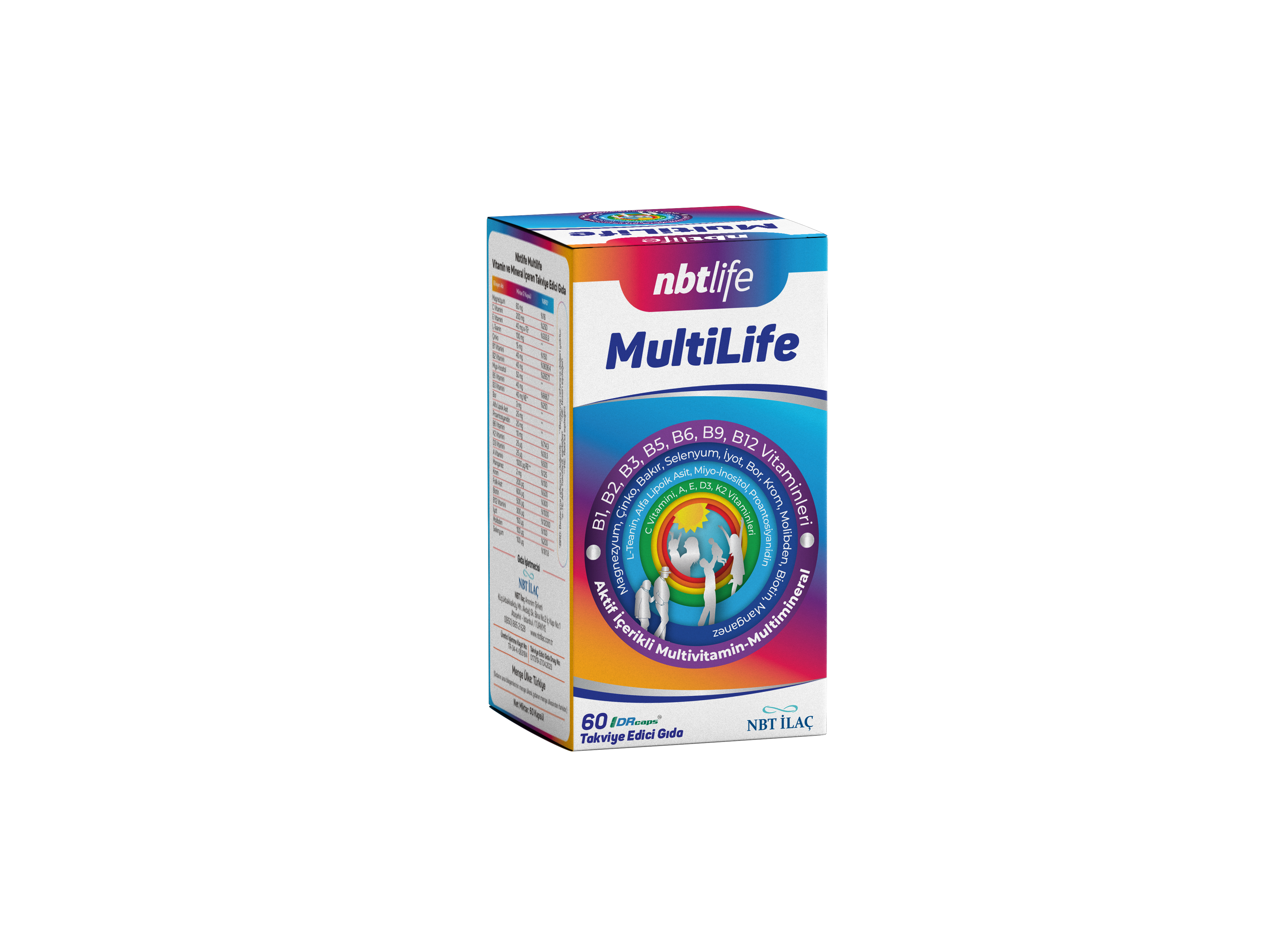 NBT Life Multilife 60 Kapsül-Nbt ilaç