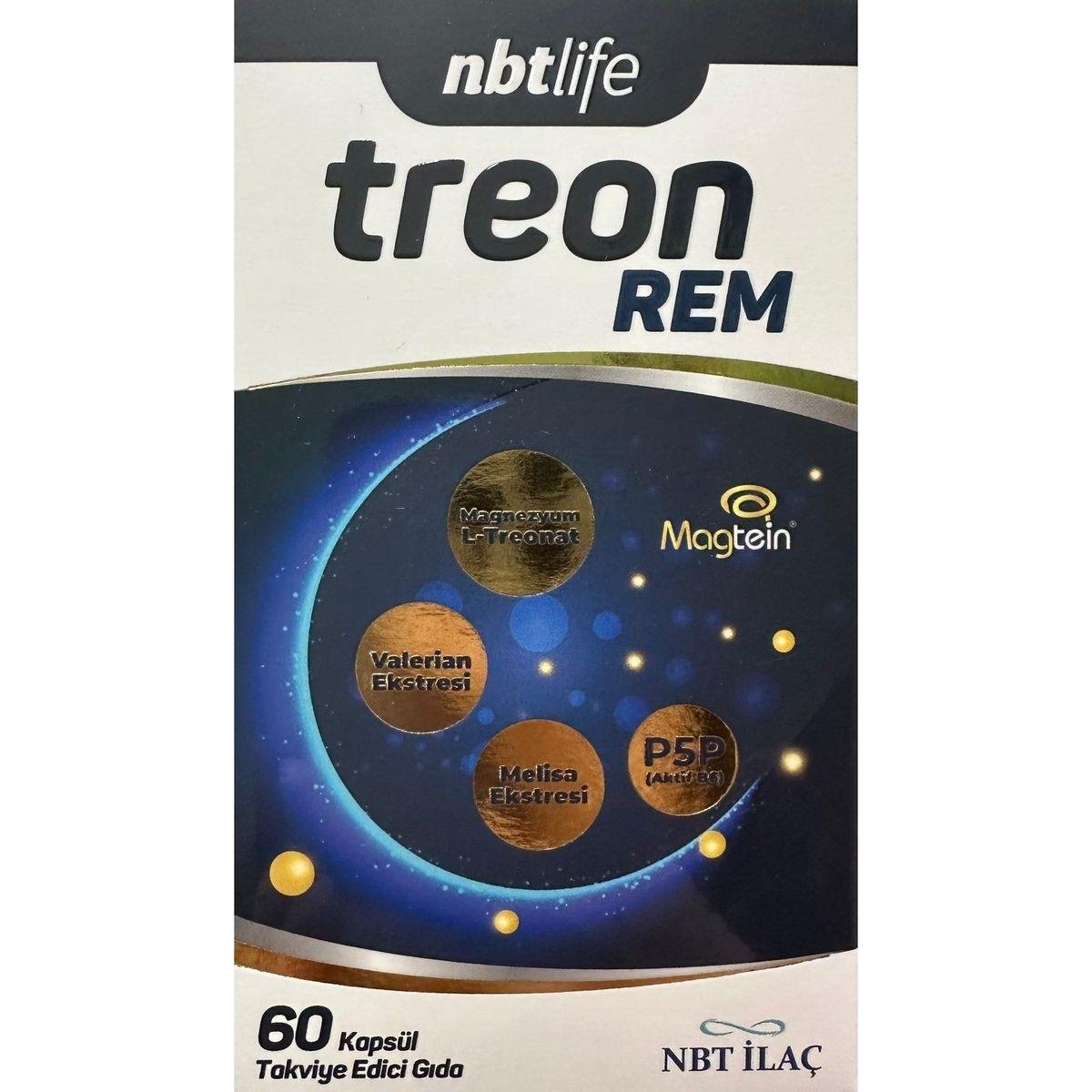 NBT Life Treon REM 60 Kapsül-Nbt ilaç