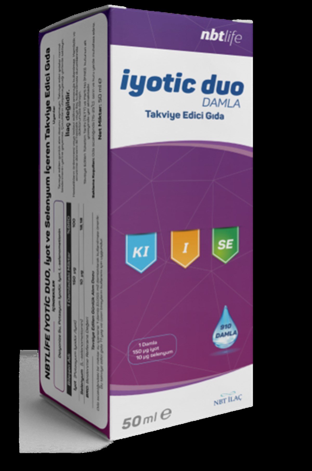 NbtLife İyotic Duo 50 ml Damla