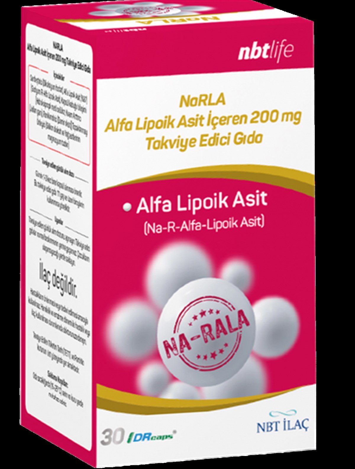 Nbtlife Narla Na-R-Alfa Lipoik Asit 30 Kapsül