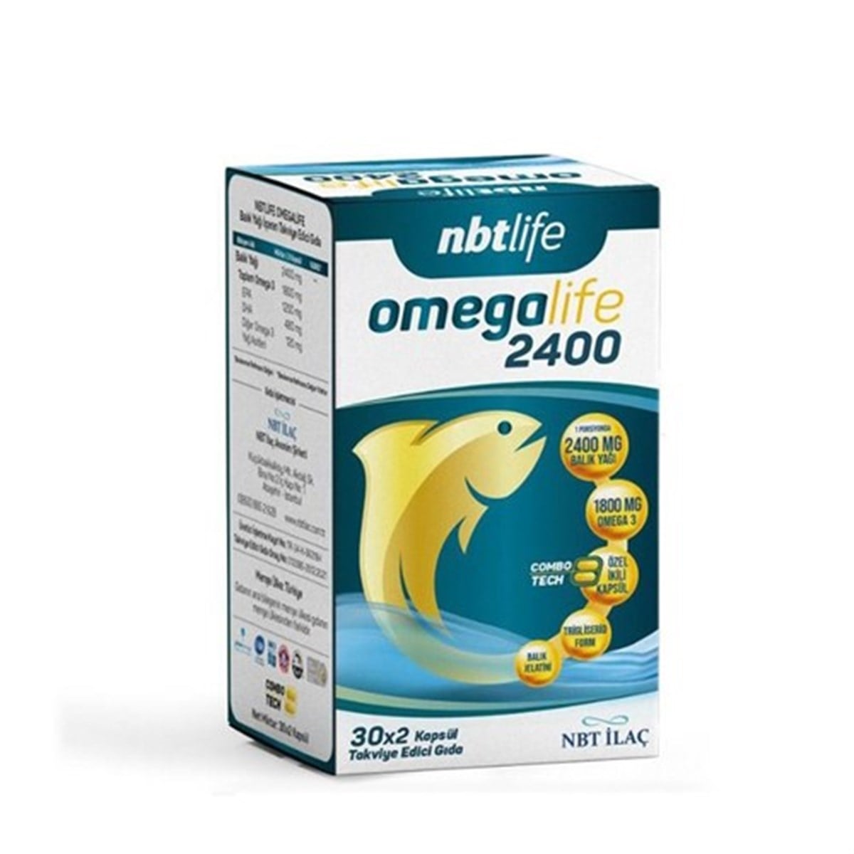 Nbtlife Omegalife 2400 60 Kapsül