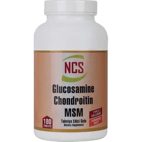 Ncs Glukozamin Chondroitin MSM Kollajen Turmeric 180 Tablet-NCS
