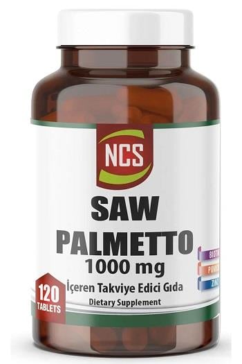 Ncs Saw Palmetto 1000 Mg Pumpkin Biotin Zinc Complex 120 Tablet-NCS