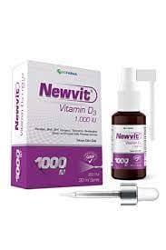 Newvit Vitamin D3 Sprey Damla 1.000 İU-RCfarma