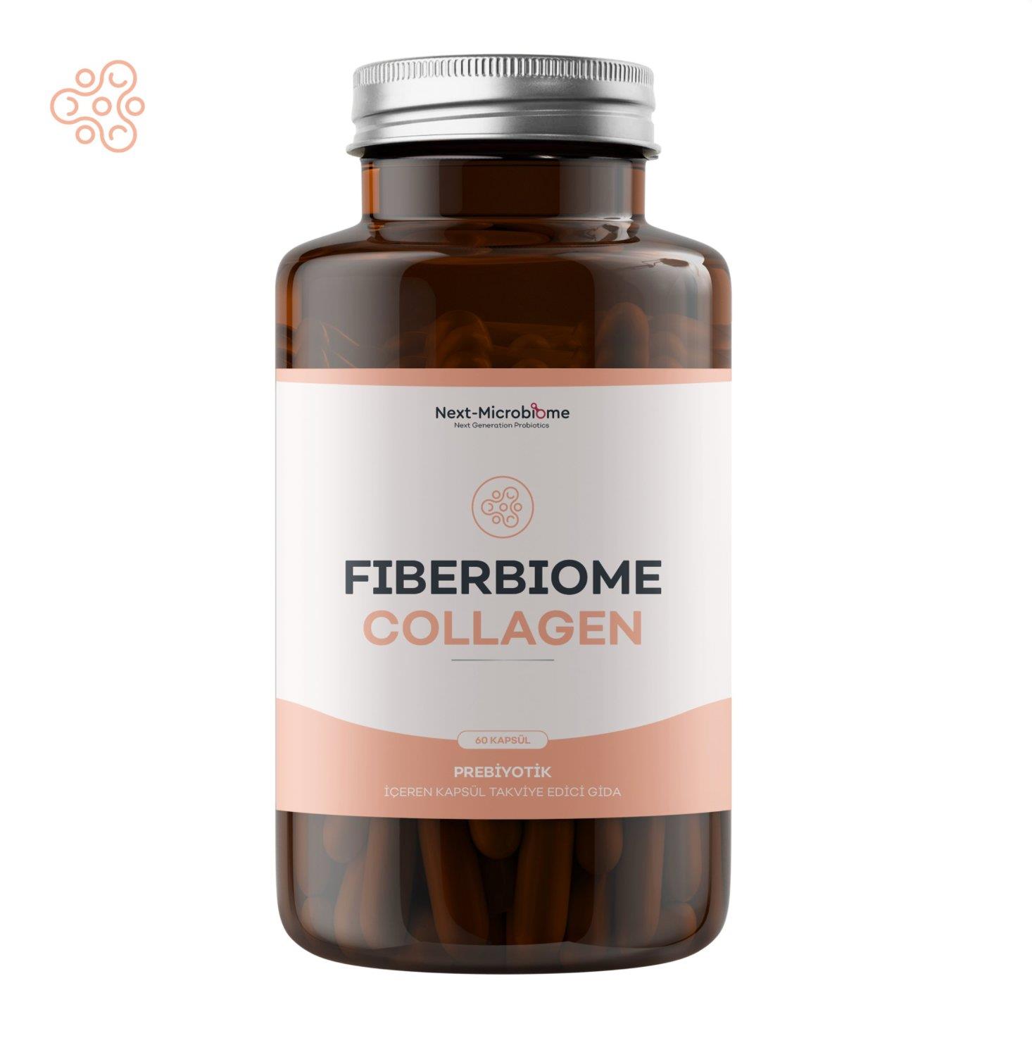 Next-Microbiome Fiberbiome-Collagen Prebiyotik 60 Kapsül-Next-Microbiome