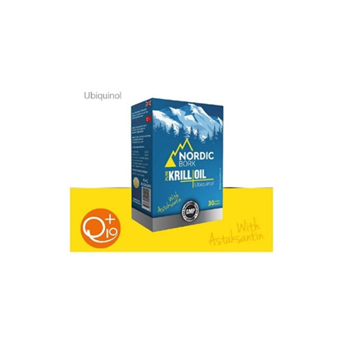 Nordic Bork Pure Krill Oil With Q10 30 Softgel Kapsül