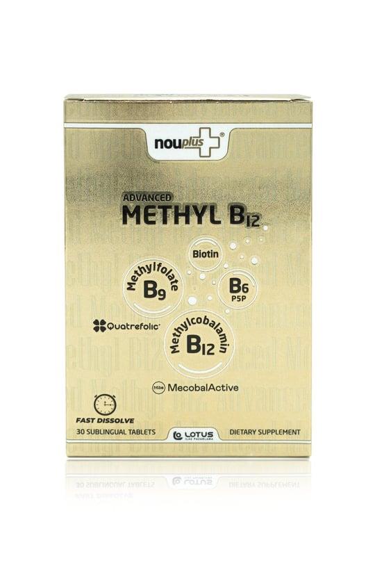 Nouplus Advanced Methyl B12 30 Dilaltı Tablet-Nouplus