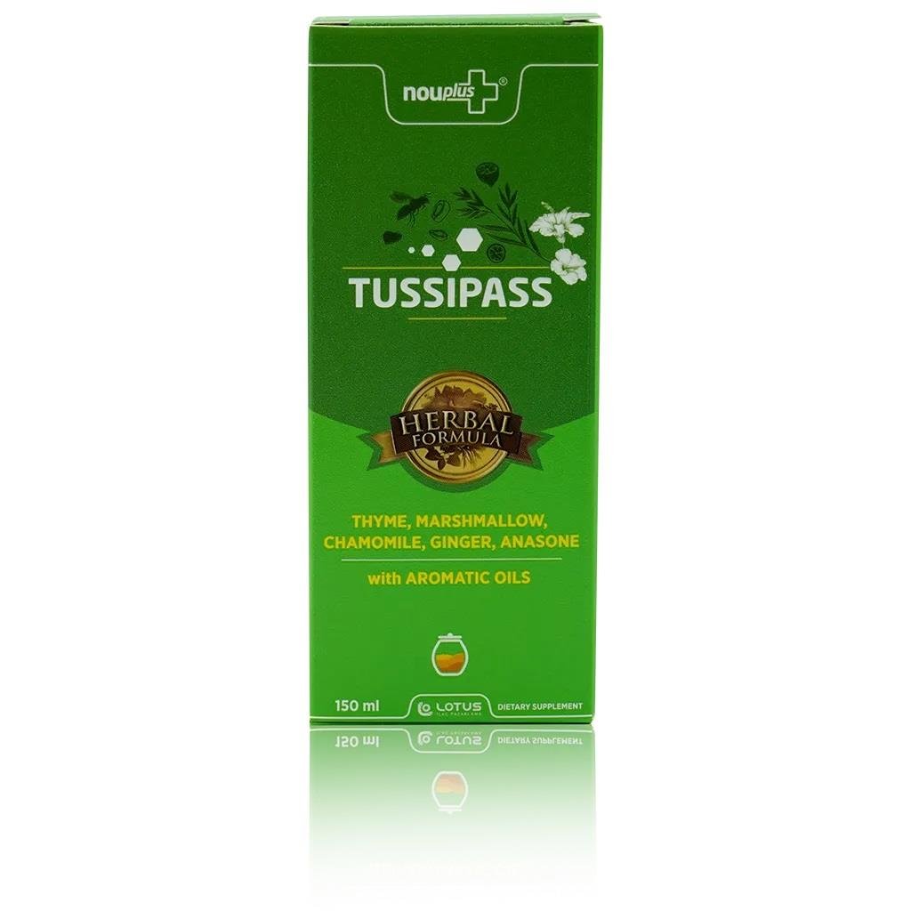 Nouplus Tussipass Öksürük Şurubu 150 ml-Nouplus