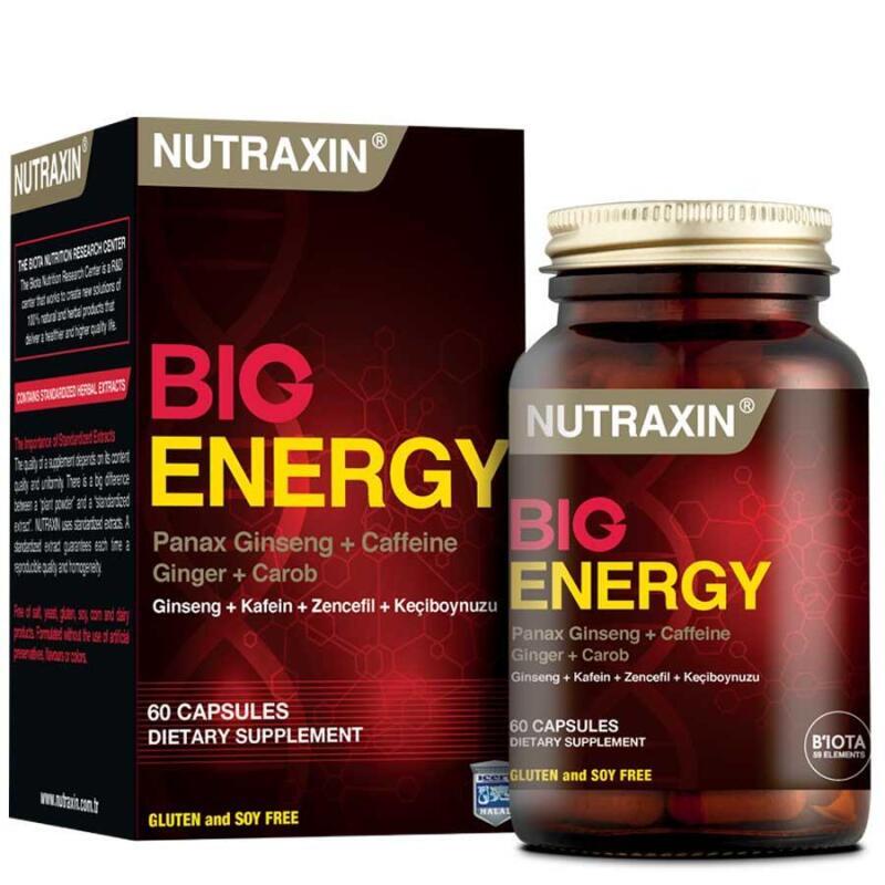 Nutraxin Bigenergy 60 Kap-Nutraxin