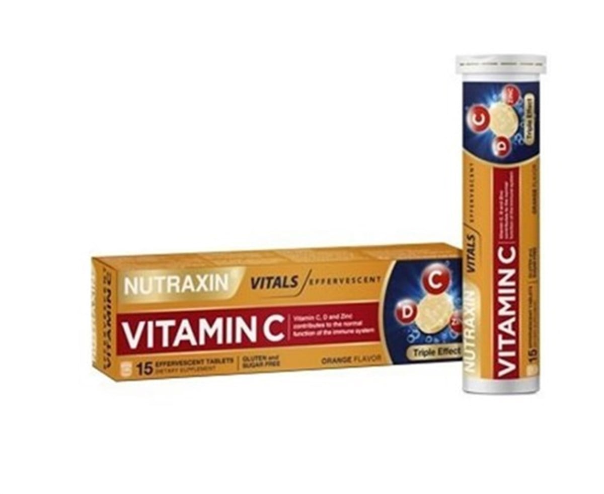 Nutraxin Vitamin C 15 Efervesan Tablet