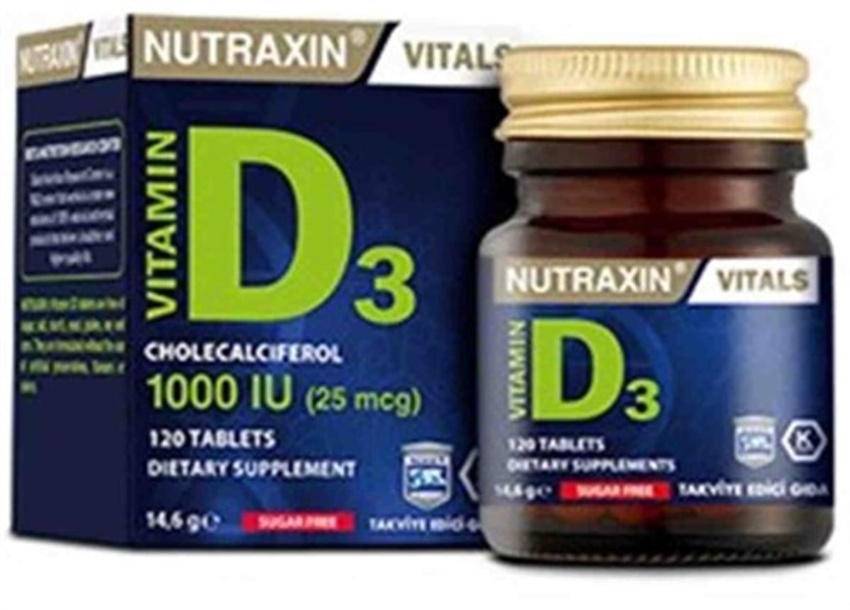 Nutraxin Vitamin D3 120 Tb