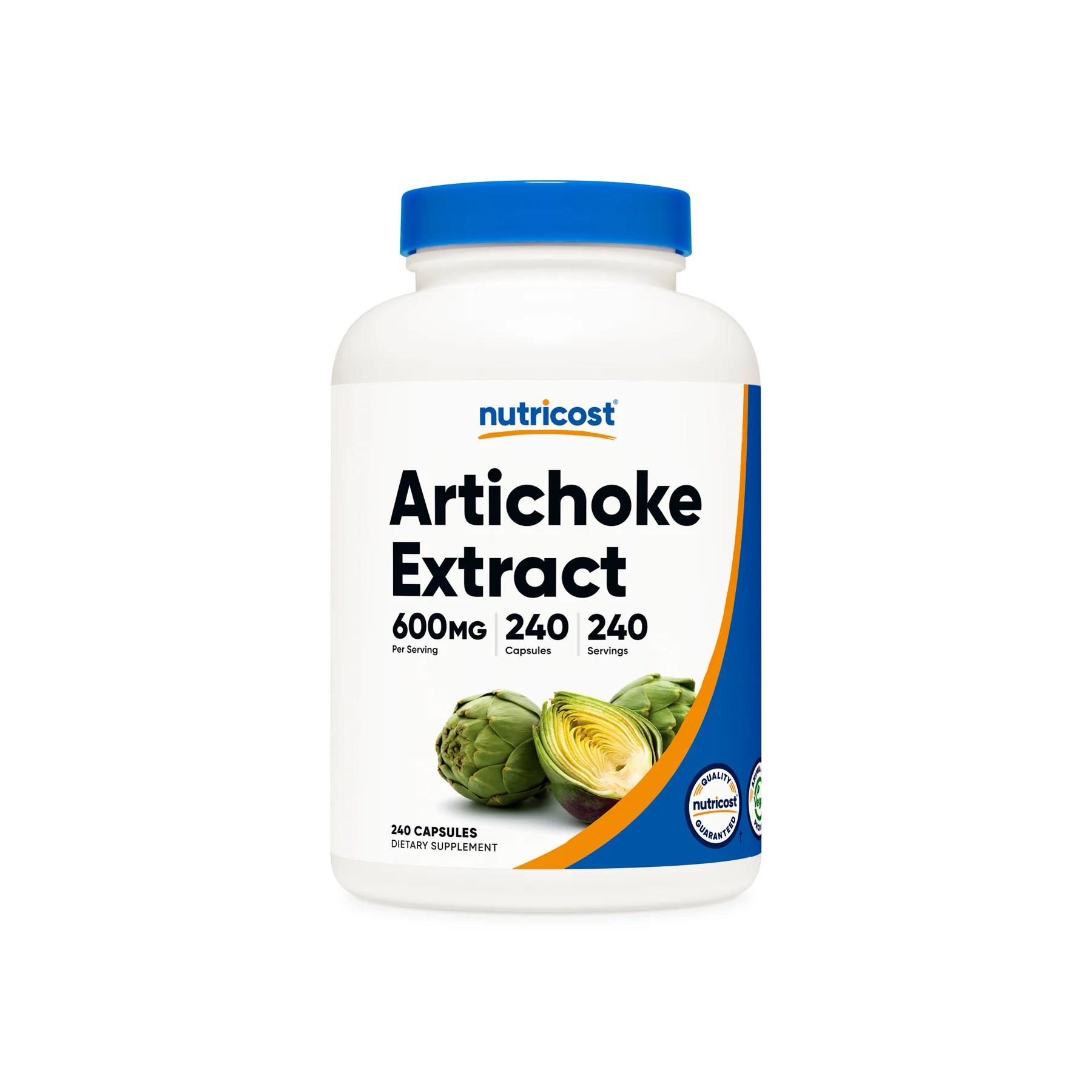 Nutricost Artichoke Extract 600 mg 240 Kapsül-Nutricost