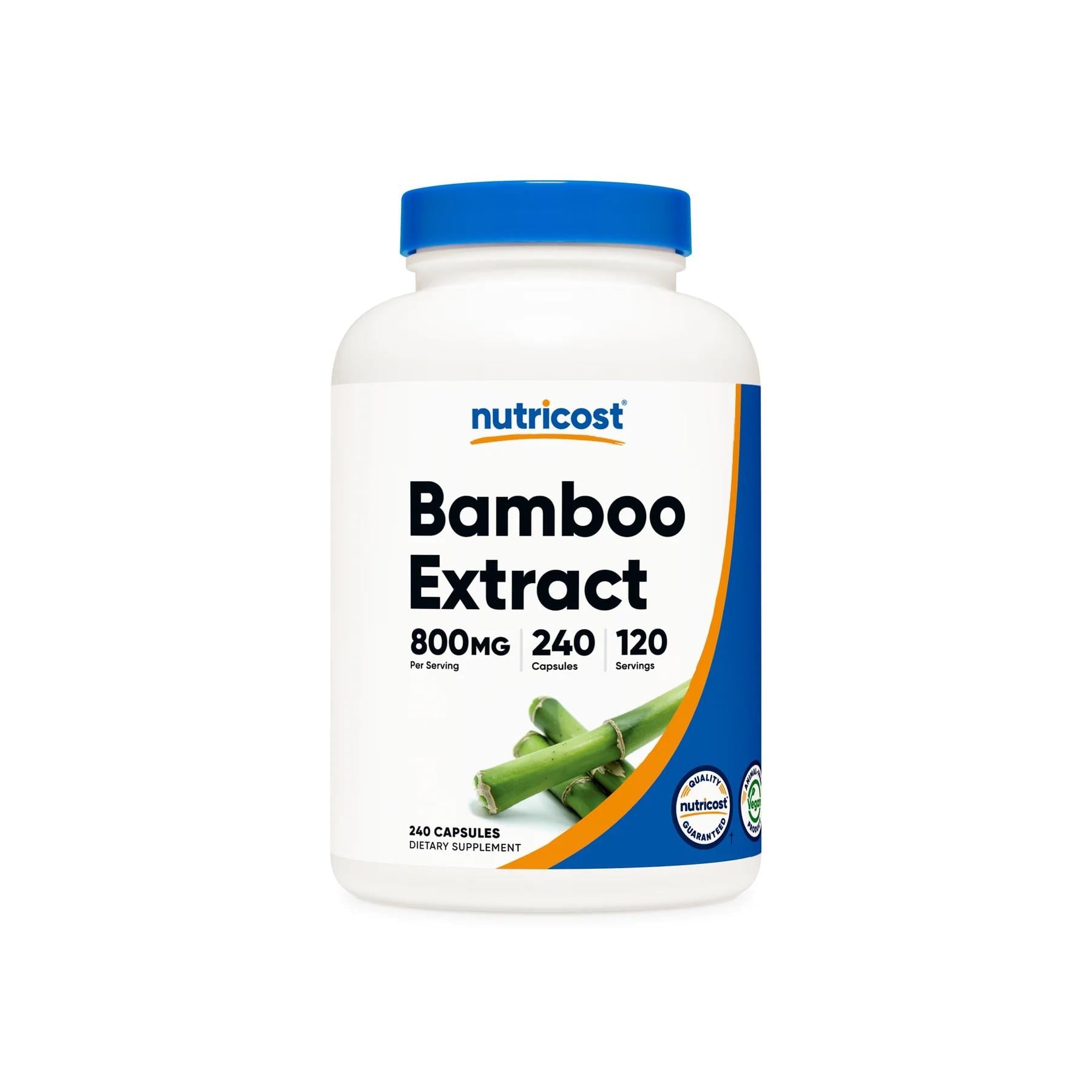 Nutricost Bamboo Extract 800 mg 240 Capsules-Nutricost
