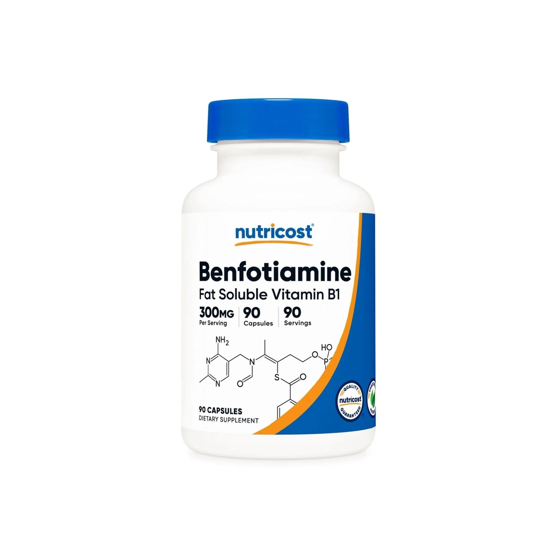 Nutricost Benfotiamin 300 mg 90 Kapsül-Nutricost