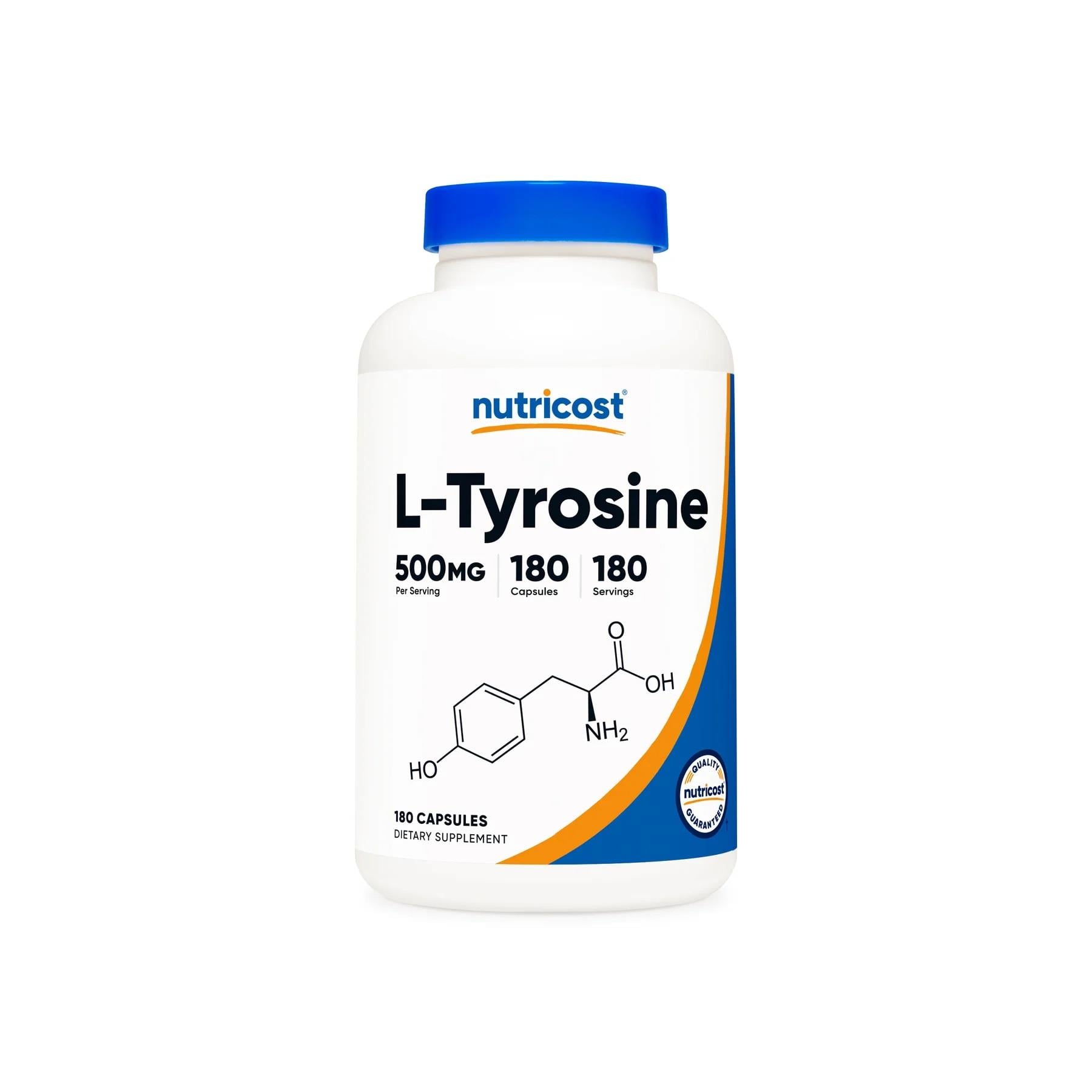 Nutricost L-Tyrosine 500 mg 180 Kapsül-Nutricost