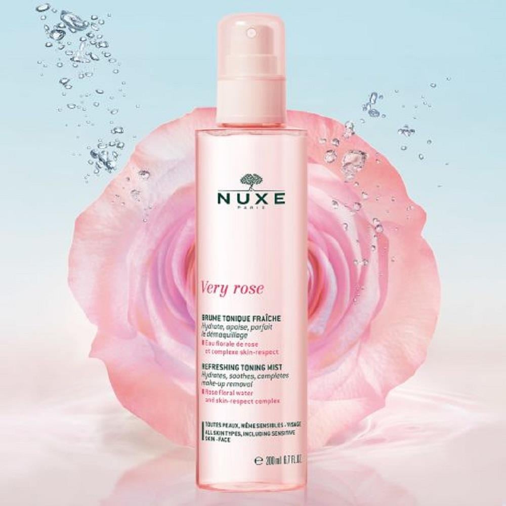Nuxe Very Rose Fresh Toning Mist 200 Ml-Nuxe