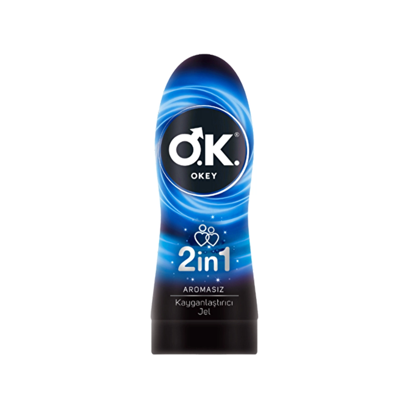 Okey 2in1 Aromasız Kayganlaştırıcı 200 ml-Okey
