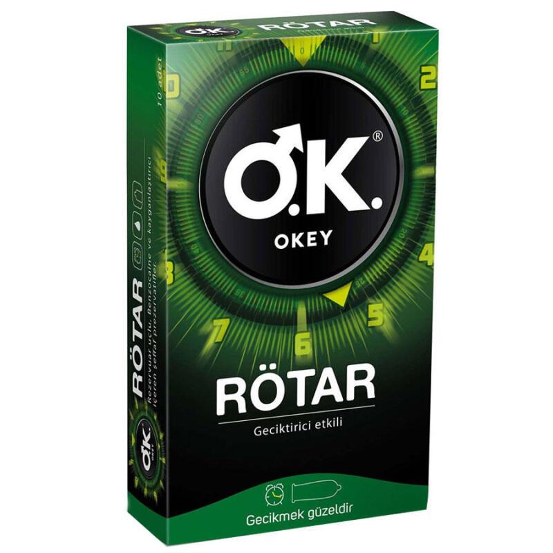 Okey Rötar Prezervatif 10'lu-OK