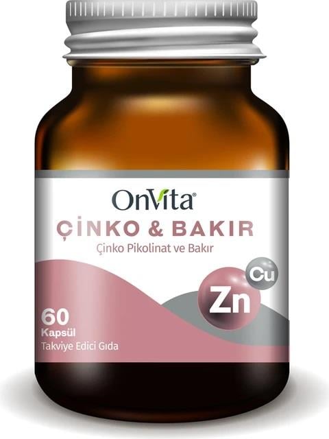 Onvita Çinko & Bakır 60 Kapsül-OnVita