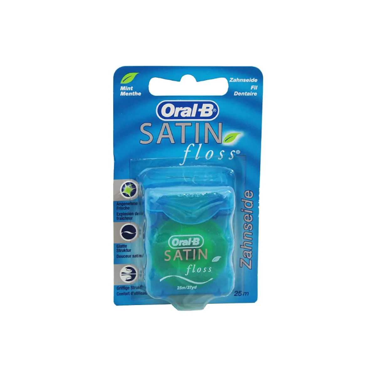 Oral-B Diş İpi Satin Floss Naneli 25 m-Oral-B