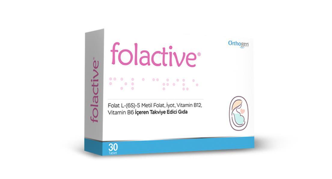 Orthogen Folactive 30 Tablet-ORTHOGEN