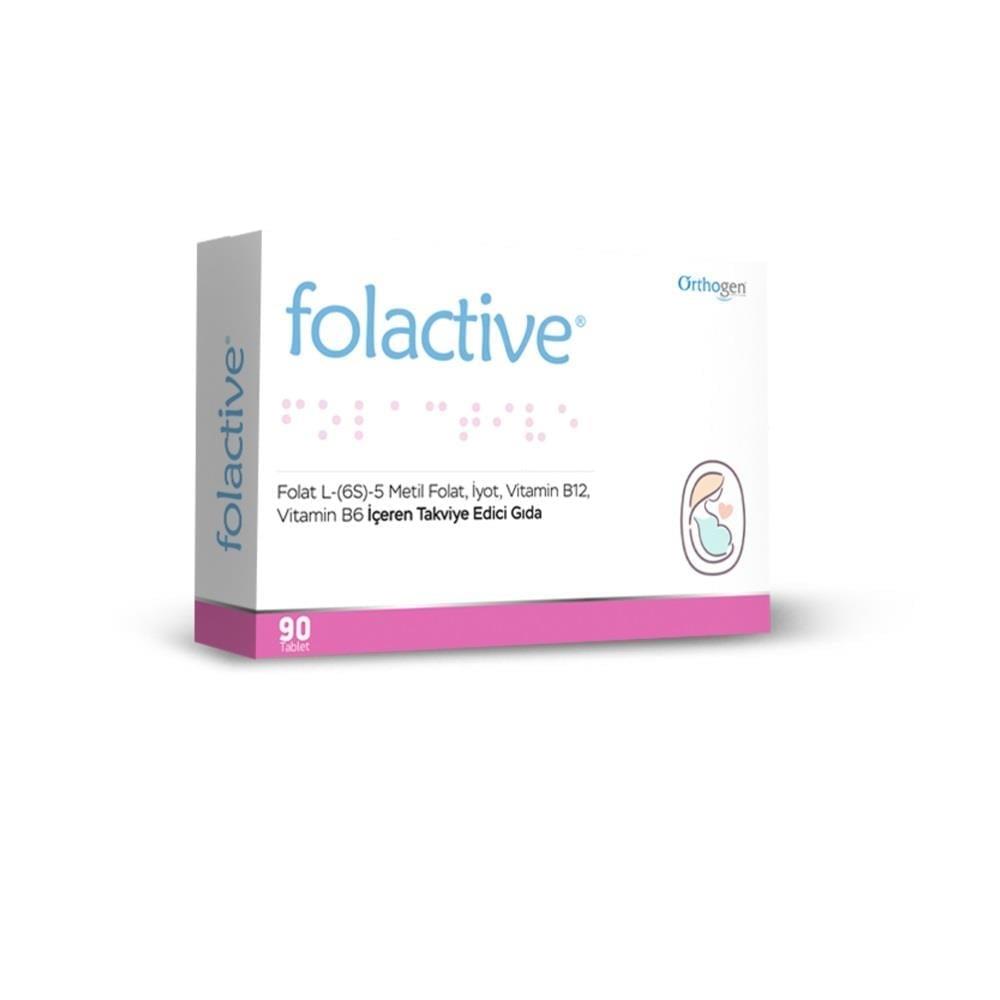 Orthogen Folactive 90 Tablet-ORTHOGEN