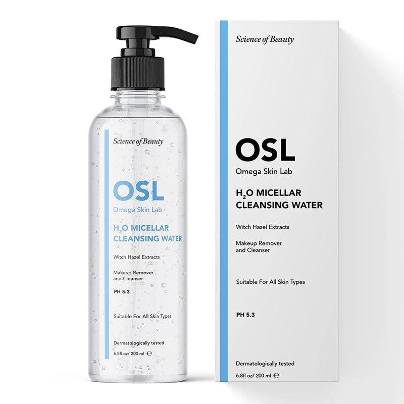 OSL H2O Micellar Cleanser Water 200 ml-OSL