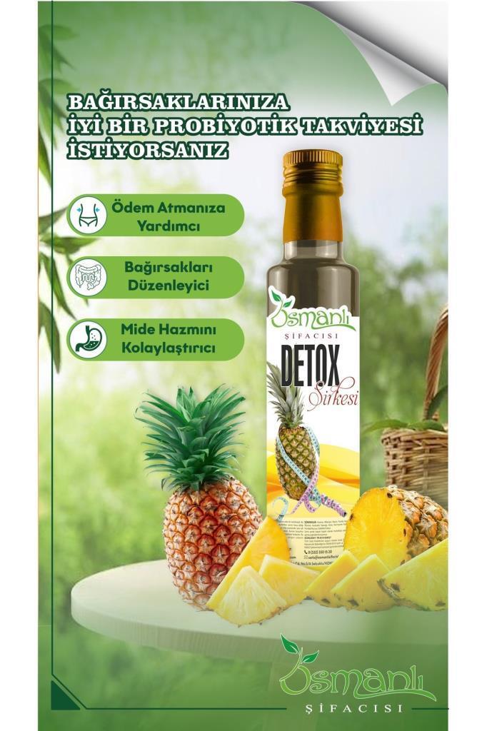 Osmanlı Şifacısı Ananaslı Detox Sirkesi 500 Ml