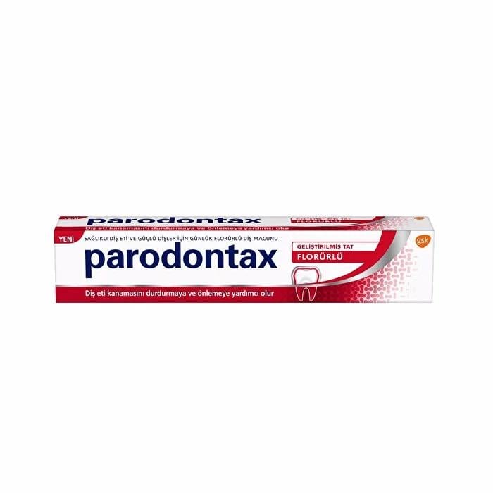 Parodontax Geliştirilmiş Tat Florürlü Diş Macunu 75 ml-Parodontax