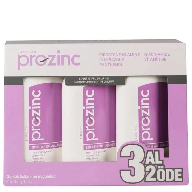Prozinc Şampuan 3 AL 2 ÖDE 300 ml Mor (Kepeğe Karşı)-Prozinc