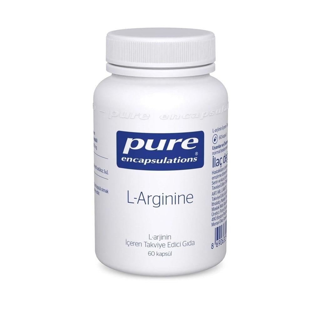 Pure Encapsulations L-Arginine 60 Kapsül-PURE